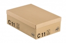 Petite caisse carton  couvercle - 300x200x90 mm Extrieur