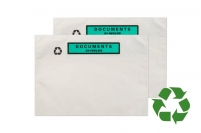 Pochette documents ci-inclus cologique et recyclable