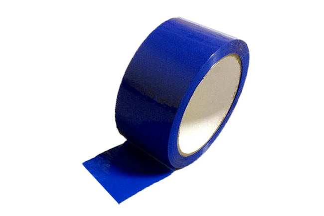Scotch adhésif de couleur Bleue au détail - PP - 50 mm x 66 mètres
