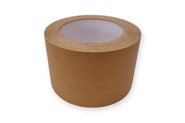 Ruban adhésif d'emballage en papier kraft large de 75 mm x 50 m (x 24 rlx)