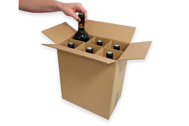 Manchon carton - protection pour bouteille