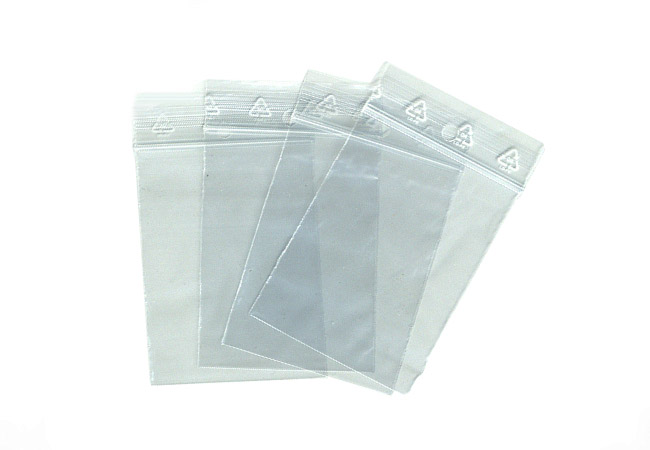 100 Plastique Transparent Sacs Baggies Baggy Grip Seal refermable hermétiquement après utilisation Plastique Zip Lock zippe 