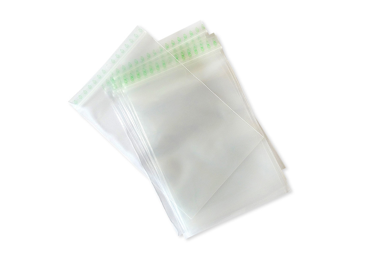 Sachet plastique zip résistant - 100 x 220 mm (Colis de 1000)