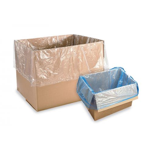 Sac doublure de caisse en PEHD bleu 12µ 600x400x600mm (par 2000)
