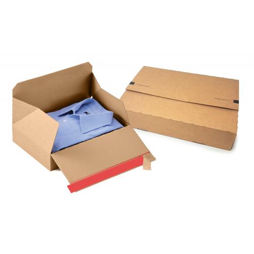 Carton automatique et adhésive pour format A4 340x239x64mm (par 500)
