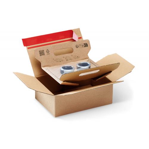 Carton à calage suspension pour colis postal sécurisé 210x180mm ...
