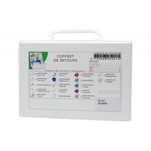 Trousse de secours Pro en coffret de 1 à 4 personnes
