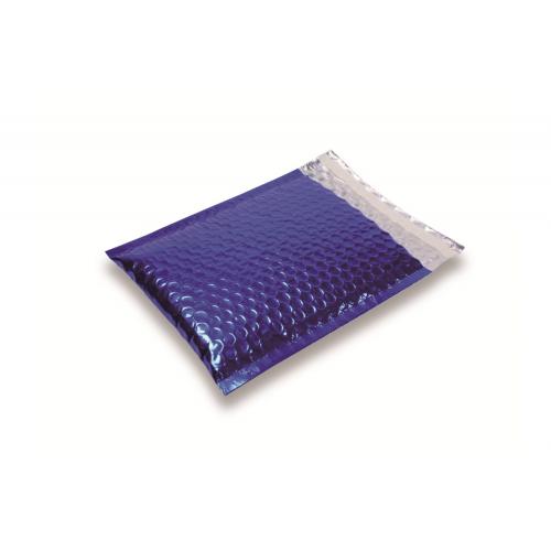 Enveloppe bulle métallisée couleur bleue 170x235 mm (par 300)
