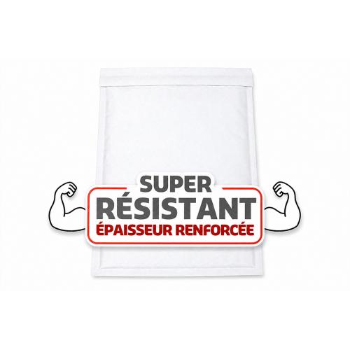 Très grande enveloppe bulle renforcée de 350x470 mm (par 225)
