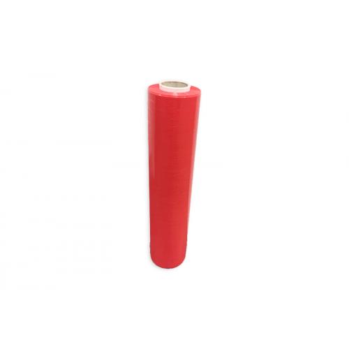 Film étirable rouge vendu à la bobine 450 mm x 270 m 20 microns
