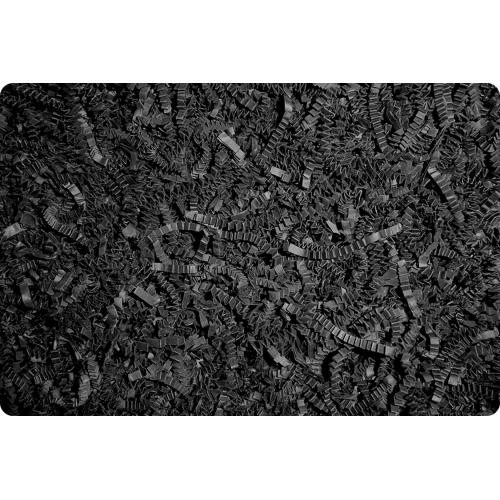 Frisure de calage en Zigzag de coloris noir
