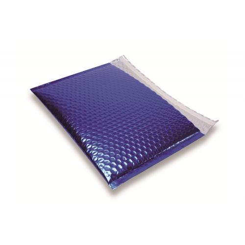 Enveloppe bulle couleur bleu métallique 235x325 mm (par 100)

