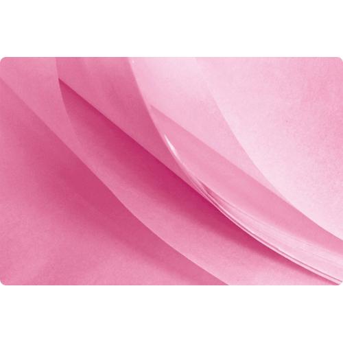 Papier de soie mousseline couleur Rose x480 feuilles 500x750mm (par...
