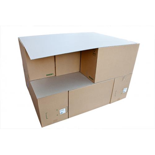 Plaque carton d'intercalage en simple cannelure 400x300 mm (par 50)
