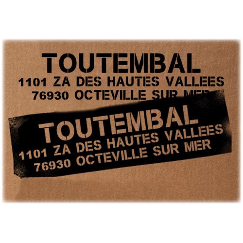 Pochoir alphanumérique 5 caractères ou moins de hauteur 100 à 199mm
