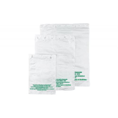 Sachet biodégradable en liasse de qualité Home Compost 23x31cm (p...
