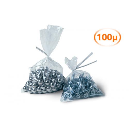 Sachet plastique résistant en 100 µ 300 x 400 mm (par 2500)
