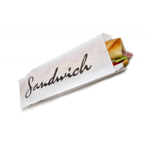 Sachet sandwich en papier 10x4x35 cm (par 1000)
