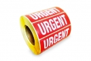 Etiquette adhésive imprimée URGENT - 105 x 40 mm (x1000)