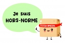 Caisse carton petit format hors norme simple cannelure - 120x120x120 mm
