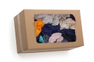 Chiffons coton de couleur en carton de 10kg