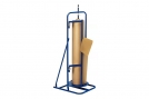 Dérouleur vertical pour rouleau de papier kraft de 100 à 120 cm de large