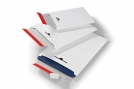 Enveloppe carton blanc  rabat adhsif - 170x245 mm