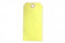 Etiquette americaine couleur jaune - 120 x 60 mm