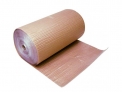 Film bulle kraft brun en rouleau de 1.20 x 100 mtres