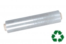 Film tirable manuel recycl  50% en 17 transparent - 450 mm x 300 m