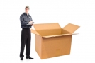 Caisse carton grand format - 1000 x 700 x 500 mm - Double rsistance