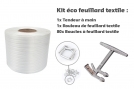 Kit feuillard textile conomique en 13 mm
