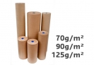 Papier kraft naturel en rouleau - 70 g/m - 65 cm x 370 m