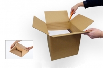 Caisse carton multi-hauteur automatique double cannelure