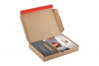 Bote postale plate adhsive