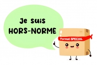 Caisse carton formats hors normes simple cannelure