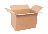 Caisse carton simple cannelure longueur 50 cm et plus