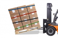 Elastique palette pour maintien de charges