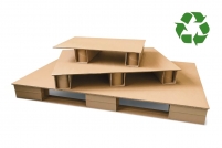 Palette Carton ondul co-responsable