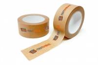 Ruban adhsif personnalis en papier kraft