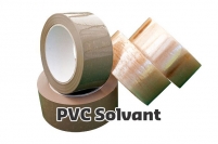 Ruban adhésif d'emballage PVC