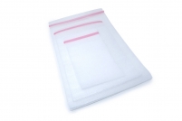 Sachet mousse  fermeture adhsive