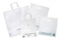 Sac plastique  poignes