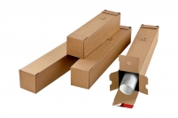 Tube carton avec fermeture par bande adhsive