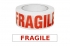 Ruban adhsif PVC renforc pr-imprim FRAGILE - 50 mm x 66 m (x36 rlx)