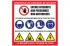 Signaltique adhsive des Consignes de scurit - 480x480 mm