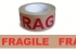 Ruban adhsif imprim Fragile en papier kraft - 50 mm x 50 m