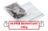 Petit sachet zip trs rsistant en 100 microns - 70x80 mm (x500)