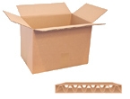 Caisse carton simple cannelure