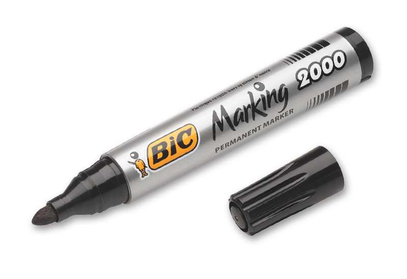 Marqueur permanent BIC noir (sans odeur)